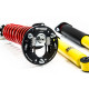 BMW E30 - gwint MTS-technik + Camber Plates Black Gold Edition (51mm)