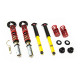 BMW E30 - gwint MTS-technik + Camber Plates Black Gold Edition (51mm)