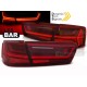 Lampy tył Audi A6 C7 4G Sedan - RED WHITE LED BAR dynamiczne diodowe LDAUG0