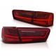 Lampy tył Audi A6 C7 4G Sedan - RED WHITE LED BAR dynamiczne diodowe LDAUG0