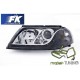 Lampy przd VW Passat B5FL 3BG - BLACK LED - diodowe DEPO LPVW56