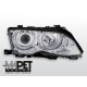 Lampy przód BMW E46 Sedan / Touring 01-05 Angel Eyes CHROM Ringi CCFL BM31