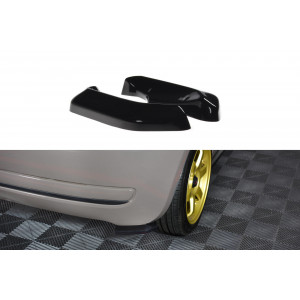 Splittery Boczne Tylnego Zderzaka ABS - Fiat 500 07-15