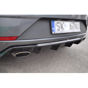 Dyfuzor Tylnego Zderzaka - Seat Leon 3 Cupra Facelift