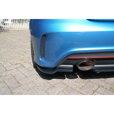 Splittery Boczne Tylnego Zderzaka ABS - Mercedes A W176 AMG-line 2012-15