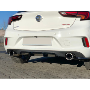Dyfuzor Tylnego Zderzaka ABS - Opel Astra K OPC-line