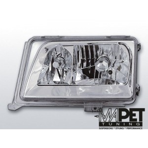 Mercedes E-klasa W124 85-93 clear CHROM LPME25