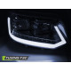 Lampy przód VW T5 2010- CHROM LED DRL - diodowe / dynamiczne LPVWR6
