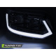 Lampy przód VW T5 2010- BLACK LED DRL - diodowe / dynamiczne LPVWR7