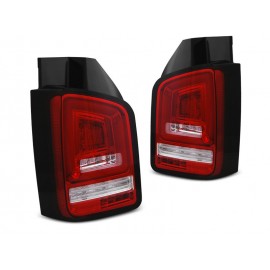 Lampy tył VW T5 10-15 R/W FULL LED diodowe dynamiczne LDVWL6 DRZWI