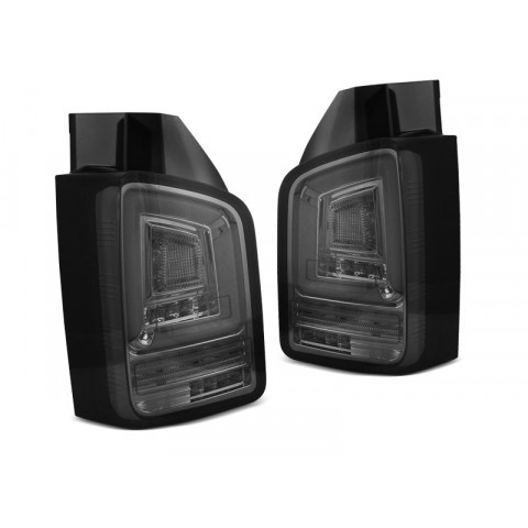 Lampy tył VW T5 10-15 Smoked FULL LED diodowe dynamiczne LDVWL8 DRZWI