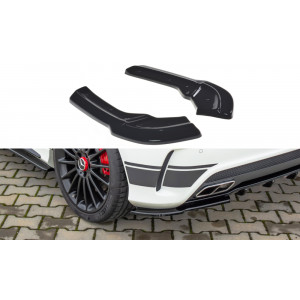 Splittery Boczne Tylnego Zderzaka ABS - Mercedes A45 AMG W176