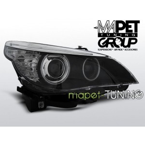 BMW E60 / E61 - Black Angel Eyes Ringi CCFL BI-XENON D1S LPBMC9