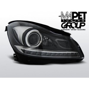 Mercedes C-klasa W204 11-14 BLACK LED diodowe LPME87