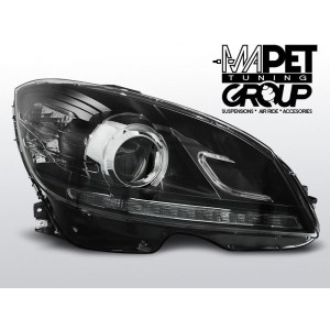 Mercedes C-klasa W204 07-10 BLACK LED diodowe LPME89