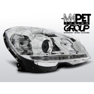 Mercedes C-klasa W204 07-10 CHROM LED diodowe LPME88