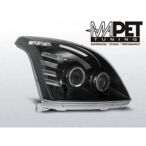 Toyota Land Cruiser 120 03-09 Angel Eyes BLACK LED - diodowe LPTO06
