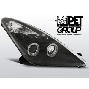 Toyota Celica T230 99-05 Angel Eyes BLACK LED - diodowe LPTO14