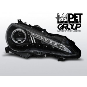 Toyota GT86 2012- BLACK LED - BI-xenon D4S - diodowe jazdy dziennej LPTO31