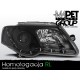 Lampy przód VW Passat B6 3C BLACK LED DRL - diodowe dzienne LPVWJ7