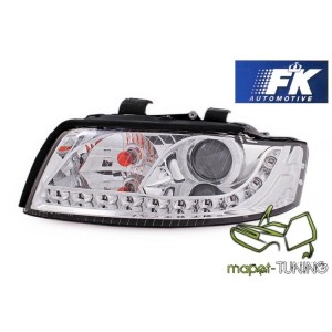 Audi A4 B6 8E 00-04 CHROM Bi-halogen LPAU63 DEPO