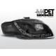 Lampy przód Audi A4 B7 04-08 BLACK LED diodowe LPAU42