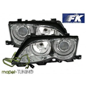 BMW E46 Sedan / Touring 01-05 Angel Eyes CHROM Ringi LPBM85