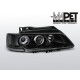 Lampy przód CITROEN Xantia - BLACK Angel Eyes LPCI12