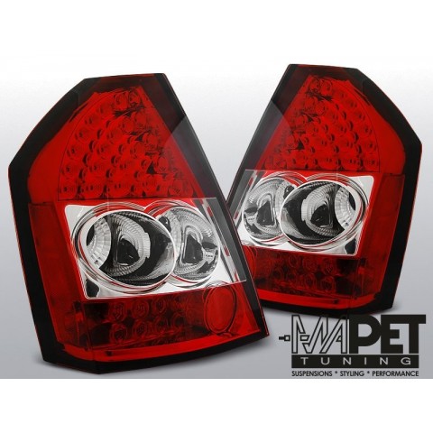 Chrysler 300C - Clear Red/White Led diodowe LDCH11
