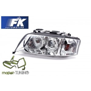 Audi A6 C5 (01-04) CHROM Angel Eyes Xenon D2S FK LPAU83