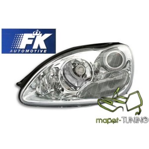 Mercedes S-klasa W220 98-02 CHROM soczewkowe H7 FK
