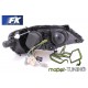 Lampy przód Opel Astra G clearglass XENON Look BLACK H7 LPOP86