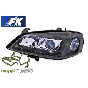 Opel Astra G - BLACK LED - diodowe LPOP82 DEPO