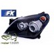 Lampy przód Opel Astra H BLACK Angel Eyes soczewka Ringi LPOP72 DEPO