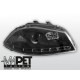 Seat Ibiza 3 02-08 - diodowe BLACK LED - LPSE08
