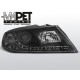 Lampy przód Skoda Octavia 2 04-08 diodowe BLACK LED LPSK08