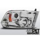 Lampy przód DODGE RAM 2009-2011 - CHROM Angel Eyes LPDO07