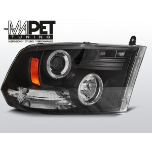 DODGE RAM 2009-2011 - BLACK Angel Eyes LPDO08