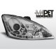 Lampy przód Ford Focus I 98-01 CHROM LED - LPFO22