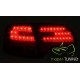 Lampy tył Audi A4 B7 Avant Kombi - Red/Black Led - Diodowe LDAU61