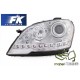 Lampy przód Mercedes M-klasa W164 ML 08-CHROM H7 LPME39 DEPO