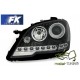 Lampy przód Mercedes M-klasa W164 ML BLACK H7 LPME40 DEPO