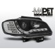 Lampy przód Seat Ibiza 99-02 - diodowe BLACK - kierunkowskaz LED LPSE22