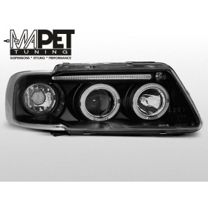 Audi A3 96-00 BLACK Angel Eyes Ringi czarne LPAU17