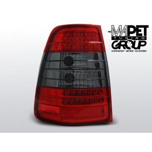 Mercedes E-klasa Kombi (W124) clear Red/Black LED DIODOWE LDME26