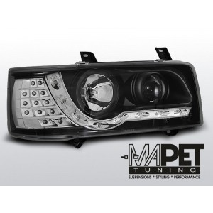 VW T4 Transporter 90-03 BLACK LED kierunek LED LPVWF1