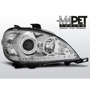 Mercedes M-klasa W163 ML CHROM LED H7 LPME54