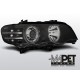 Lampy przód BMW E53 X5 Angel Eyes BLACK Xenon D2S kierunkowskaz LED LPBM88