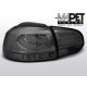 Lampy tył VW Golf 6 BLACK LED BAR dymione diodowe LDVWD1
