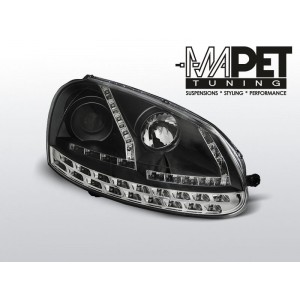 VW GOLF 5 / JETTA diodowe BLACK LED LPVWF9